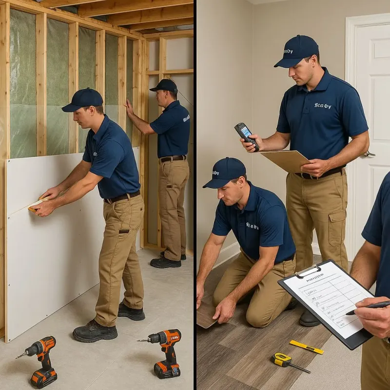 Repairs and Reconstruction process in Glendale, NY